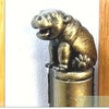 1Pc Festival Decorations Bronze Door Hinges Animal Designs As Well As Magnetic Cabinets And Decorative Statues for Home Offices