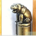 1Pc Festival Decorations Bronze Door Hinges Animal Designs As Well As Magnetic Cabinets And Decorative Statues for Home Offices