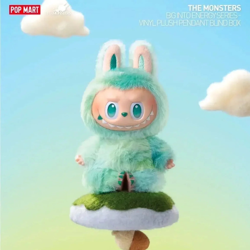 POP MART LABUBU THE MONSTERS 3.0 Big into Energy Blind Box Dynamic Vinyl Plush Guess Bag Playful Mystery Treasure Gift