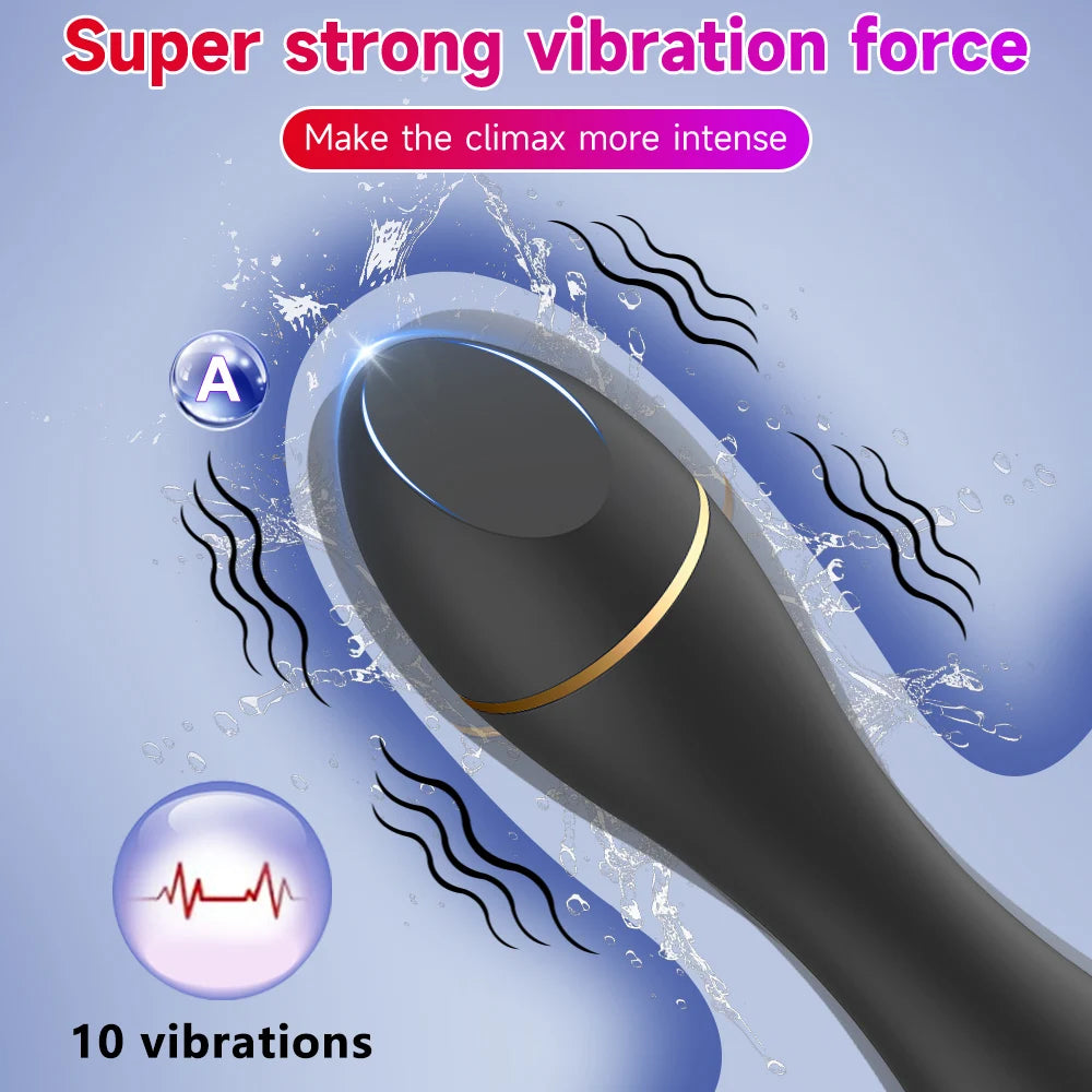Mini Bullet Vibrator G-spot Clitoris Vaginal Stimulator 10 Speed Vibrating Fast Orgasm Dildo Butt Plug Anal  Sex Toys For Women