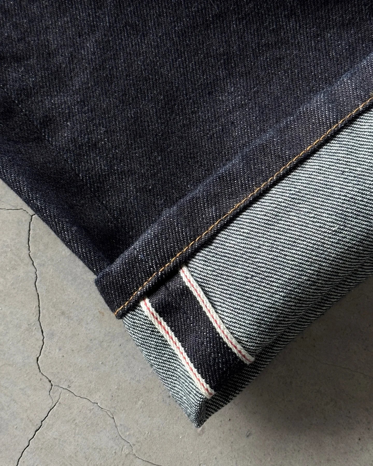 Cherry Blossom Selvedge Embroidery Denim Pants Y2k Retro Men Casual Baggy Straight Wide Leg Jeans High Quality Hiphop Streetwear