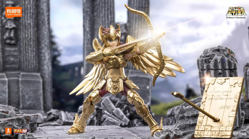 Original Blokees Gold Saint Action Figure Champion Saori Kido Seiya Mu Aiolia Assembly Figure Children Toys Birthday Gift
