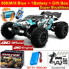 Super Brushless 80KM or 50KM/H 4WD RC Car With LED Remote Control Cars High Speed Drift Racing 4x4 Off Road Truck Kid Adult Toy