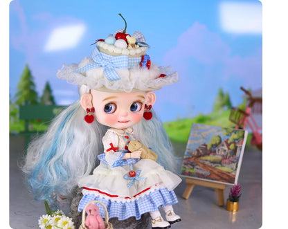 ICY DBS Blyth Doll 1/6  joint Body Elf Set Includes Hat Toy  and Gift