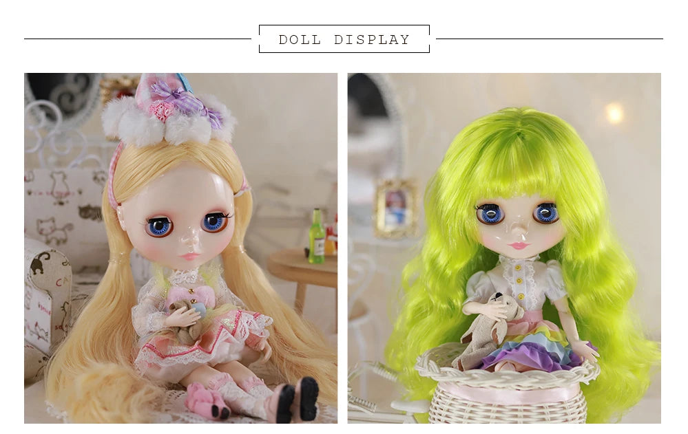 ICY DBS Blyth doll bjd joint body white skin cute birthday costume 1/6 toy 30cm girl gift anime SD