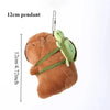 Capybara Plush Toy Set Mommy with 4 Baby Capibara Plushie Doll Stuffed Animal Pillow Turtle Backpack Kid Toys Christmas Gift