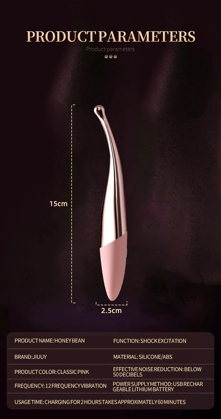 JYSEX Electric massage appliances, namely electric vibrating massager Women's Clitoral Stimulator Strong Vibration Pleasure