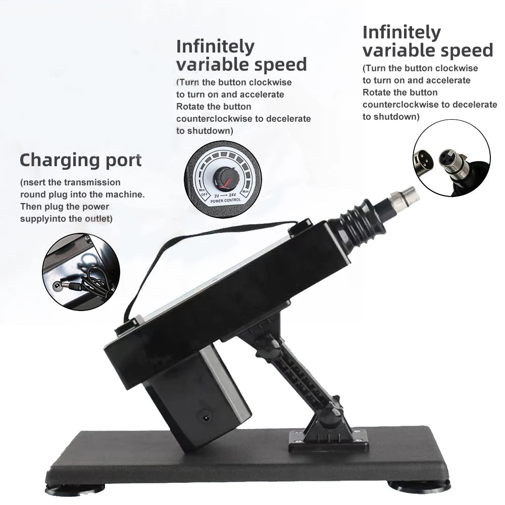 Vibrator Powerful Sex Machine For Women Automatic Female Pseudopenis Masturbation Pumping Sex Machine Gun For Adults With Dildo