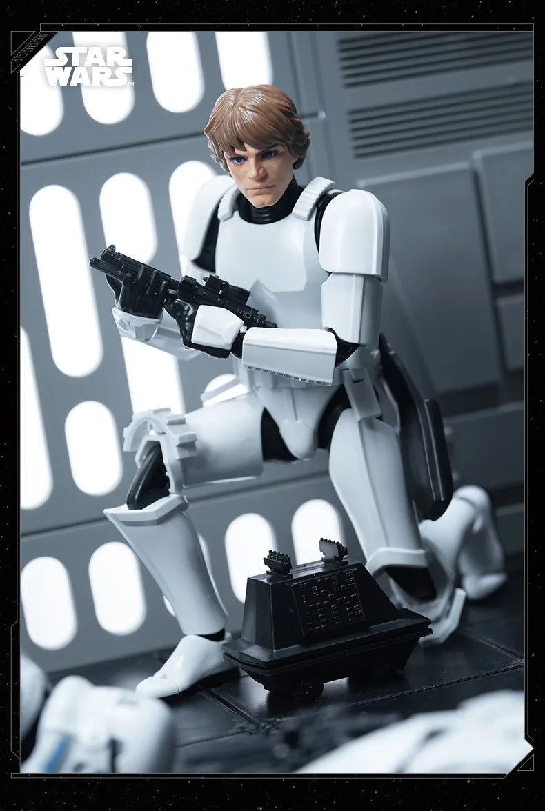 Blokees Star Wars Action Figure Darth Vader Dark Trooper Stormtrooper Anime Collection Toys Model For Children Gift