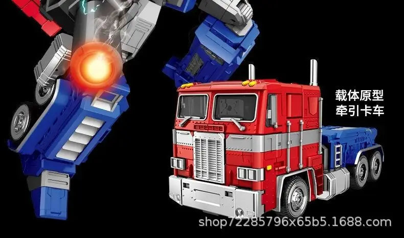 Transforming Action Figure 32cm Optimu Prim XP10 Commander Transformation Robot Toy Alloy Car Children's Toy Gift