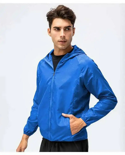 Fishing Rain Wind Breaker Coat For Men Women Waterproof Jacket Hiking Climbing Clothes Sun Protection Quick Dry Rain Coat