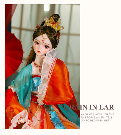 DBS 1/3 BJD toy Dream Fairy Season Series mechanical joint Body hand-painted makeup high quality 60cm collection doll sd