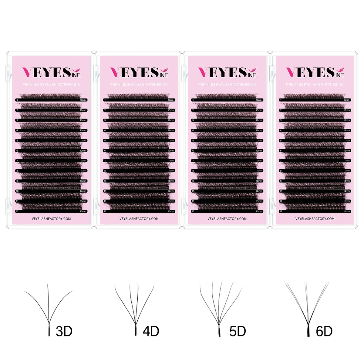 W-Shape Premade Volume Lash Extensions