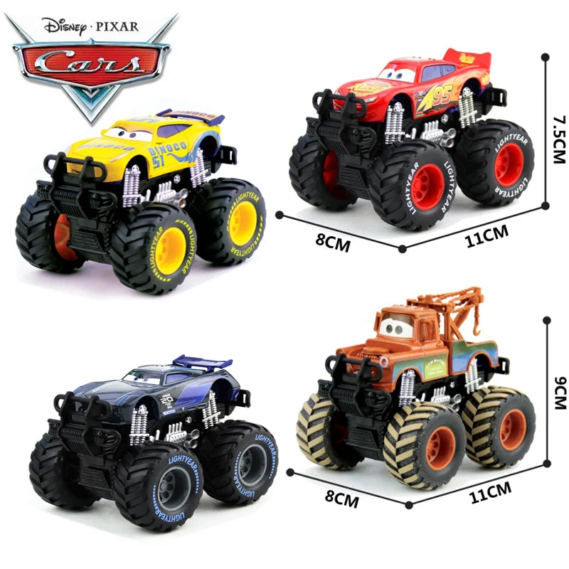Lightning McQueen Pixar Cars Toy Metal Mode Return Car Jackson Storm Mater Inertial Force Car Model Toy Kid Birthday Gift