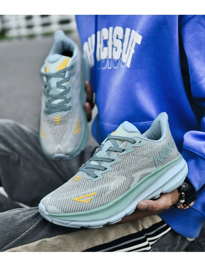 Men's Running Shoes Luxury Shoes Trainer Race Jogging Cushioning Outdoor Breathable Couple Non-Slip Sneakers Mesh Off-road Shoes