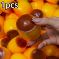 Creative Caramel Pudding Squishy Fidget Toy Building Block Filling No Rebound Squeeze Toy Adult Sensory Stress Relief Fidget Toy