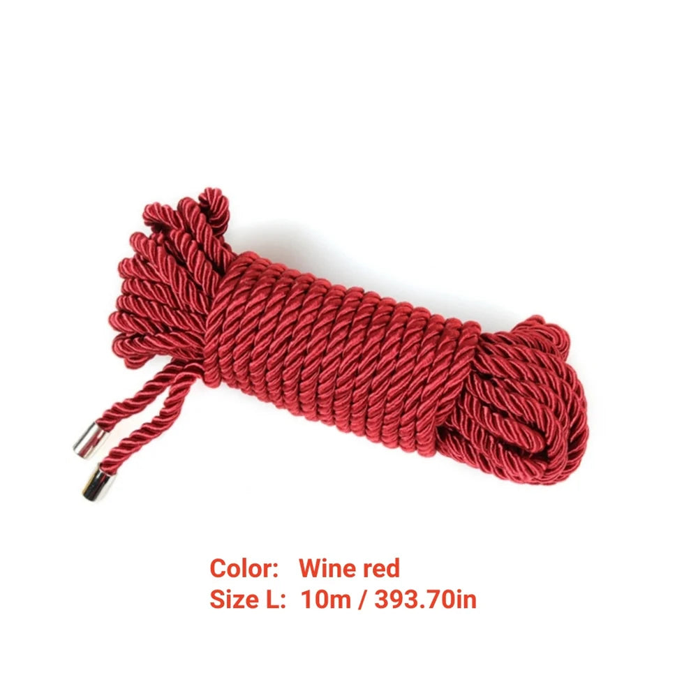 Sex Game Shibari Bondage Rope Restraint Rope Sex Toys for Couples SM Ropes SM Bondage Sex Rope Thickened Soft Cord Bondage