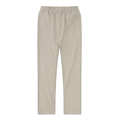 Men's Cotton-Linen Casual Pants