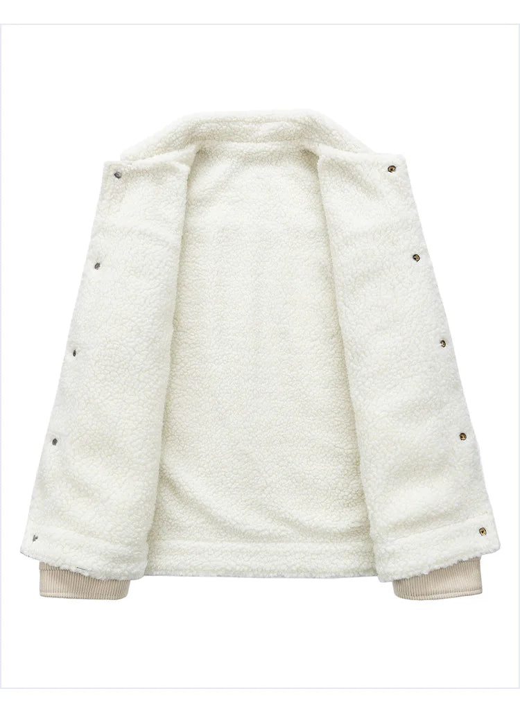 Men's Jackets and Coats Fashion Warm Corduroy Thick Coats 2026 Winter Fashion Men's Coats Down Jackets Men's Cotton Clothing