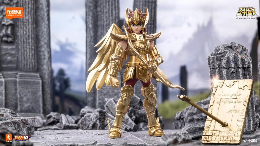 Original Blokees Gold Saint Action Figure Champion Saori Kido Seiya Mu Aiolia Assembly Figure Children Toys Birthday Gift