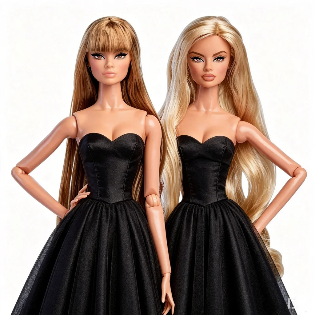 Xianxian new Supermodel doll  / 32cm nude naked doll with normal skin blond hair / 12 joint movable body + head / 1/6 doll toy