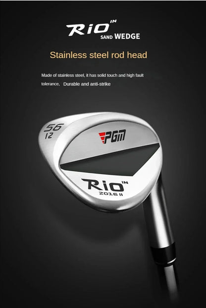 Men Women Golf Clubs Sand Wedges 52/56/60 Degrees Silver Stainless Steel Rod Head Club SG010