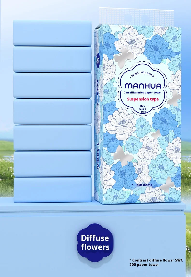 4-Layer Household Paper Tissue Pack