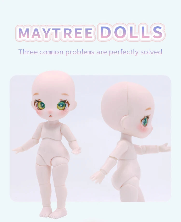 DBS DREAM FAIRY Maytree OB11 doll 13 ball joint body eyeball head hand collectible toy SD gift BJD