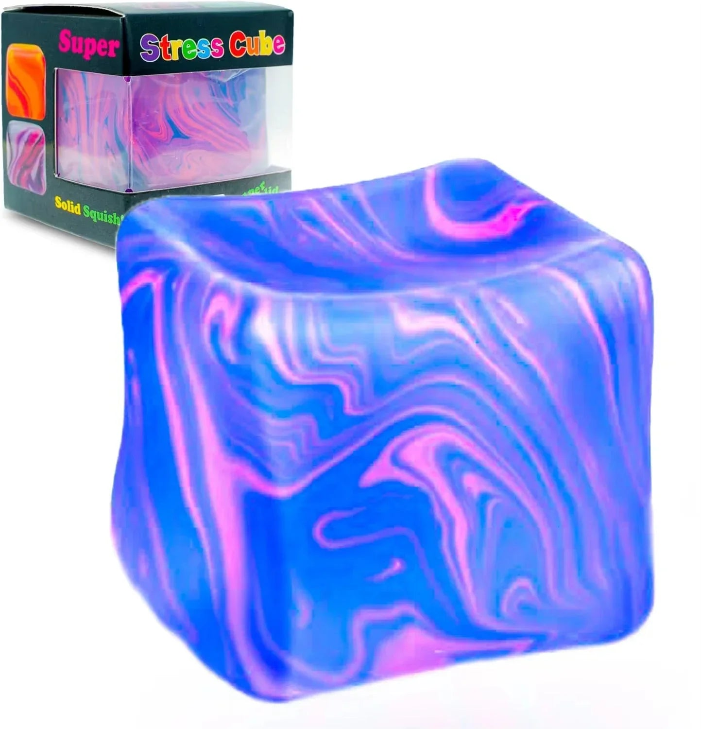 100+PCS Assorted Mixed Squish Fidget Mystery Blind Box Surprise Unbox Toy Slow Rebound Stress Relief Squeeze Sensory Toys