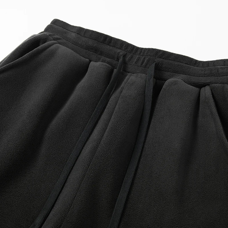 Fleece-Lined Drawstring Sweatpants