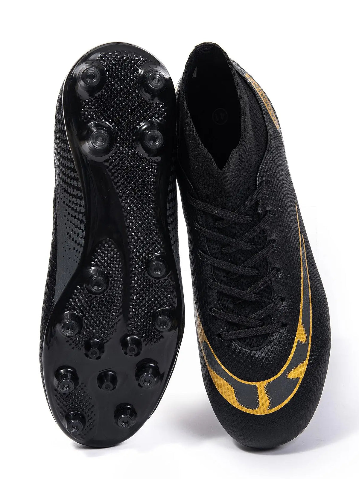 Unisex AG FG Firm Ground Soccer Cleats Wear Resistant PU Stable Studs For Men Outdoor Lawn Daily Football Sports Practice
