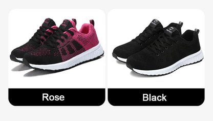 Women Sport Shoes Fashion Platform Sneakers Ladies Spring Summer Flats Running Shoes for Women Casual Shoes Mesh Jogging Tennis
