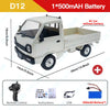 WPL D12 1:10 / 1:16 RC CAR Simulation Drift Climbing Truck LED Light Haul Cargo Remote Control Electric Toys For Children