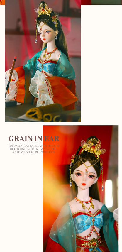 DBS 1/3 BJD toy Dream Fairy Season Series mechanical joint Body hand-painted makeup high quality 60cm collection doll sd