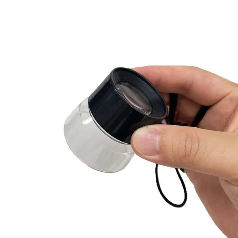 Kids Microscope Kit 200x 600x 1200x Biological Science Stem Toy Hand Loupe School Educational Pocket Microscope with LED Light