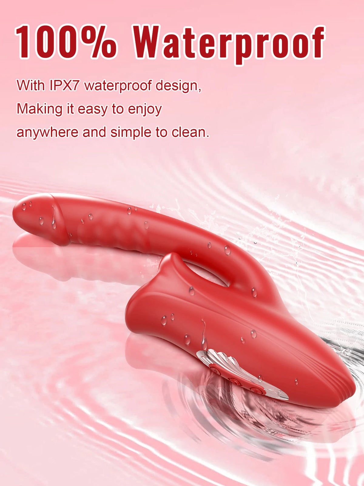 Dual-Action Suction Personal Massager