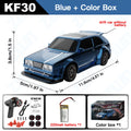 ZWN KF30 1:43 4WD Drift Racing RC Car With Gyroscope Speed Real Lighting and Damping High Speed Remote Control Cars For Kids Toy