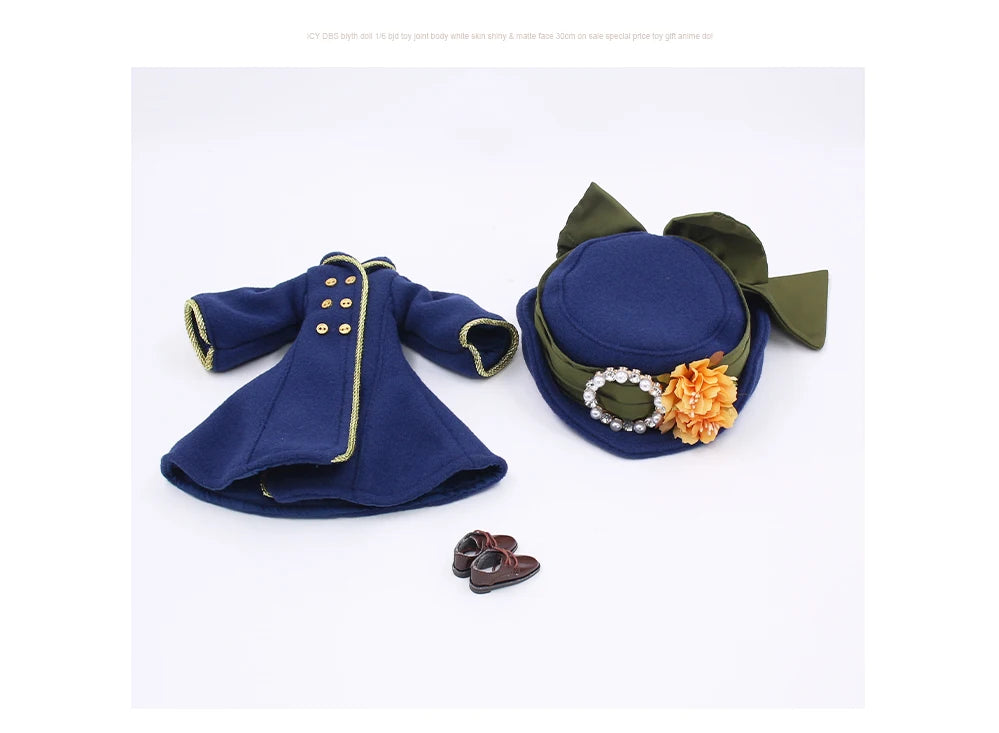 ICY DBS Blyth doll bjd joint body white black skin temperament skirt casual sports skirt 1/6 toy 30 cm girl gift anime SD