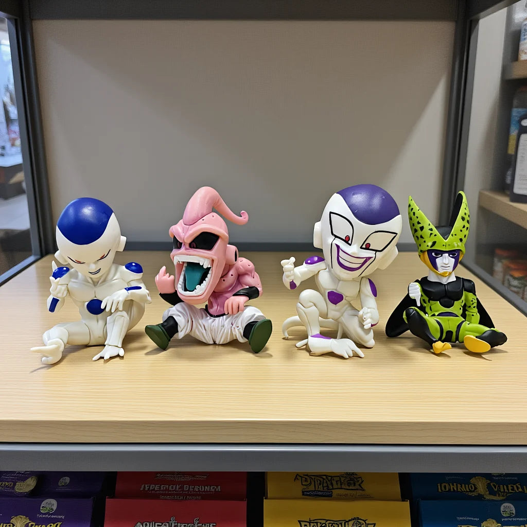 BANDAI GK Vertical Middle Finger Magic Man Boo Action Figurals Model PVC Toys Collectible Decoration Anime Figurine