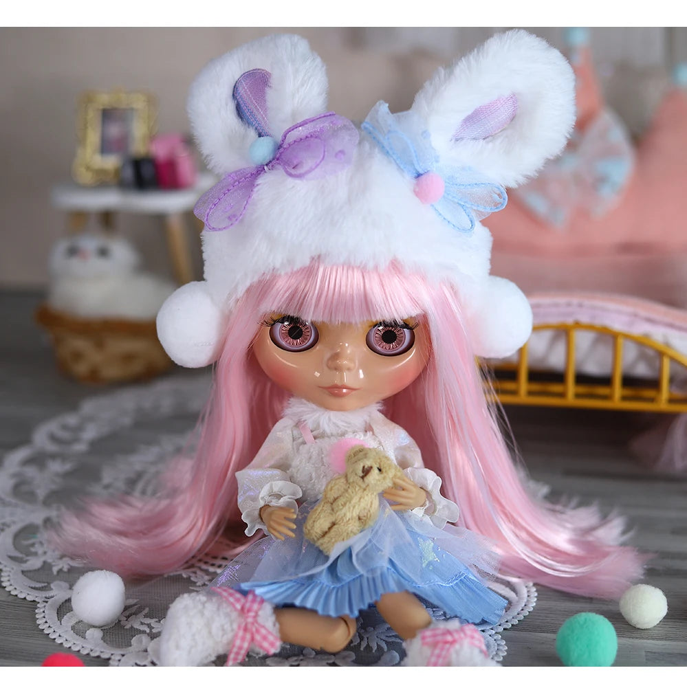 ICY DBS Blyth doll bjd joint body Tan Skin Cute Dress Clothing 1/6 30cm Girl Gift Anime SD
