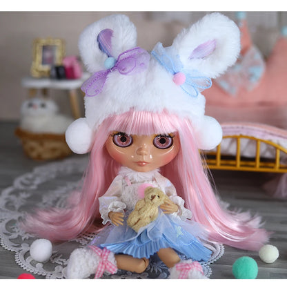 ICY DBS Blyth doll bjd joint body Tan Skin Cute Dress Clothing 1/6 30cm Girl Gift Anime SD