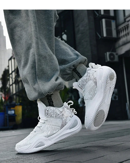 Men Basketball Shoes Trainer Unisex Breathable Athletic Sneakers Light Non-slip High Quality Unisex Outdoor Women Sports Shoes