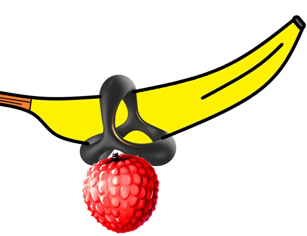 Penis Ring Reusable Silicone Semen Cock Ring Penis Enlargement Delayed Ejaculation Sex Toys For Men
