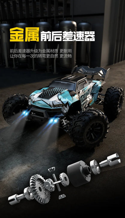 16101PRO Brushless RC 4WD Remote Control Car Max Speed 75km/h, Drift Toy Car for Boys Off-Road Climbing Racing