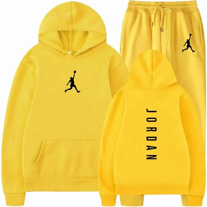 Men's Fleece Hoodie & Jogger Set