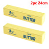 14/24CM Butter Stick Fidget Toys Squishy Elastic Cheese Stick Funny Decompression Stress Anxiety Relief Squeeze Prank Toy Relax