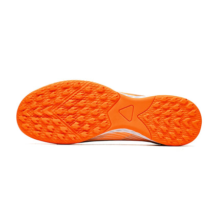 Unisex Adult TF Soccer Shoes Air-permeable PU Blended Fabric Dense Rubber Stud Anti-slip Wearproof Artificial Turf Daily Trainin