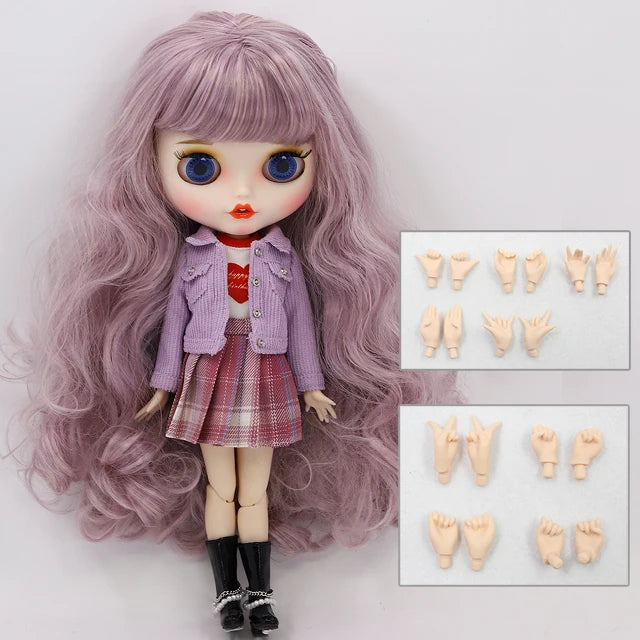 ICY DBS Blyth doll bjd joint body white black skin temperament skirt casual sports skirt 1/6 toy 30 cm girl gift anime SD