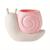 1Pc Snail-Shaped Pen Holder ABS Multi-Functional Desk Organizer Pencil Storage Desktop Stationery Container Makeup Brush Holder