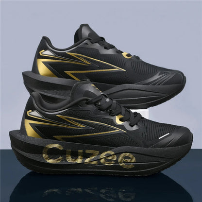 Men's Running Shoes Outdoor Sneakers Breathable Mesh Off-road Luxury shoes Trainer Shoes Couple Cushioning Race Non-Slip Fashion